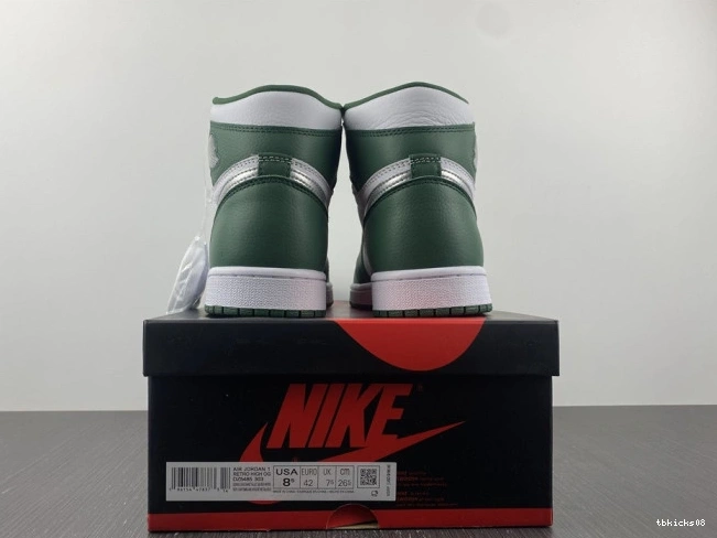 Rep TBkick Green OG DZ5485-303 High Jordan 1 Air Gorge 0710